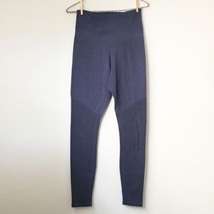 Manduka Eko Cotton High Rise Legging - Blueberry H